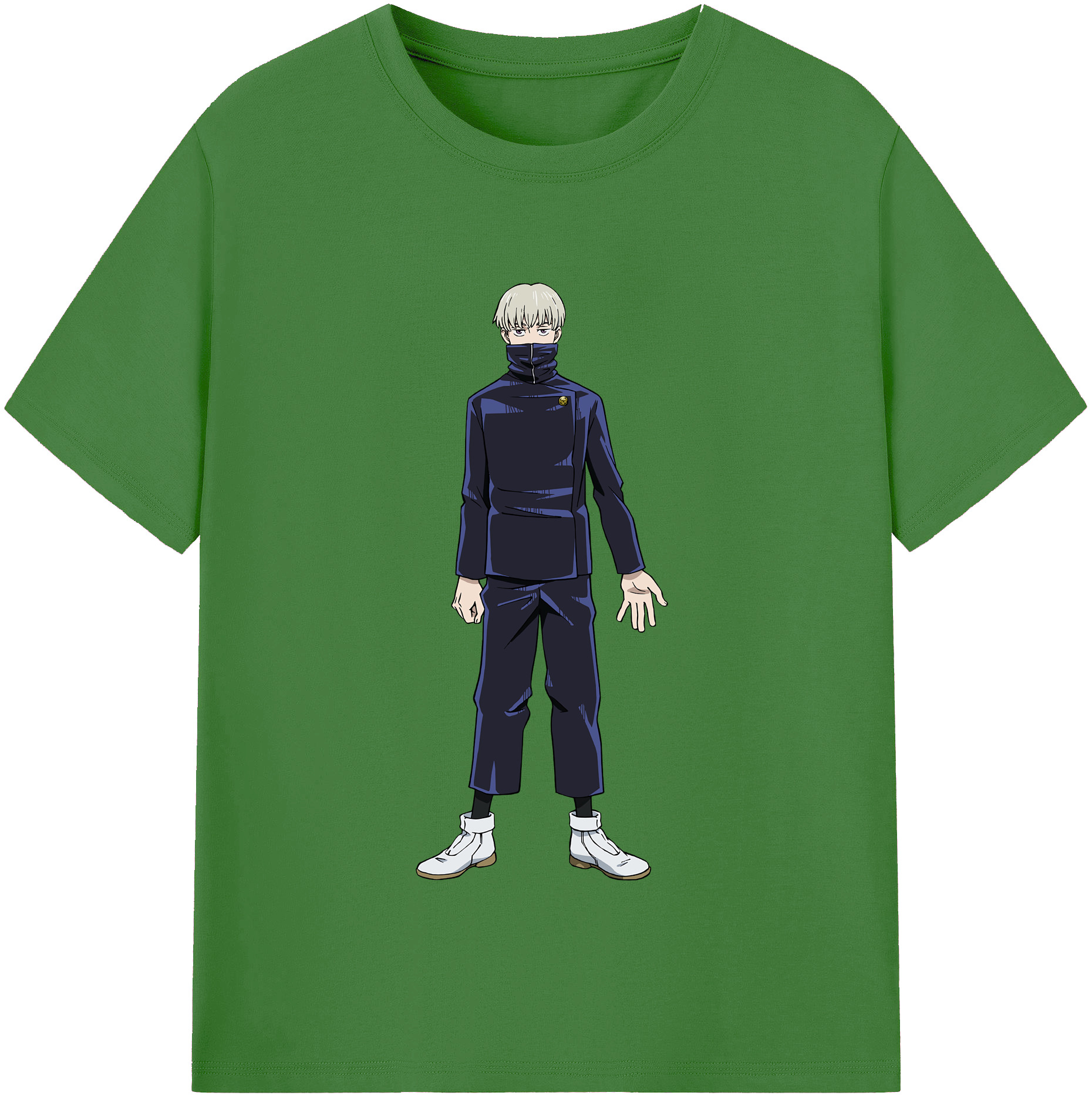 （画像用） 呪術廻戦 Jujutsu Kaisen レディースカジュアルプリントTシャツ（綿100％）